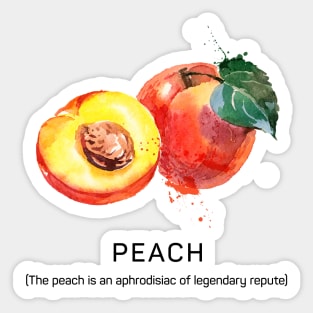 Peach The Aphrodisiac Sticker